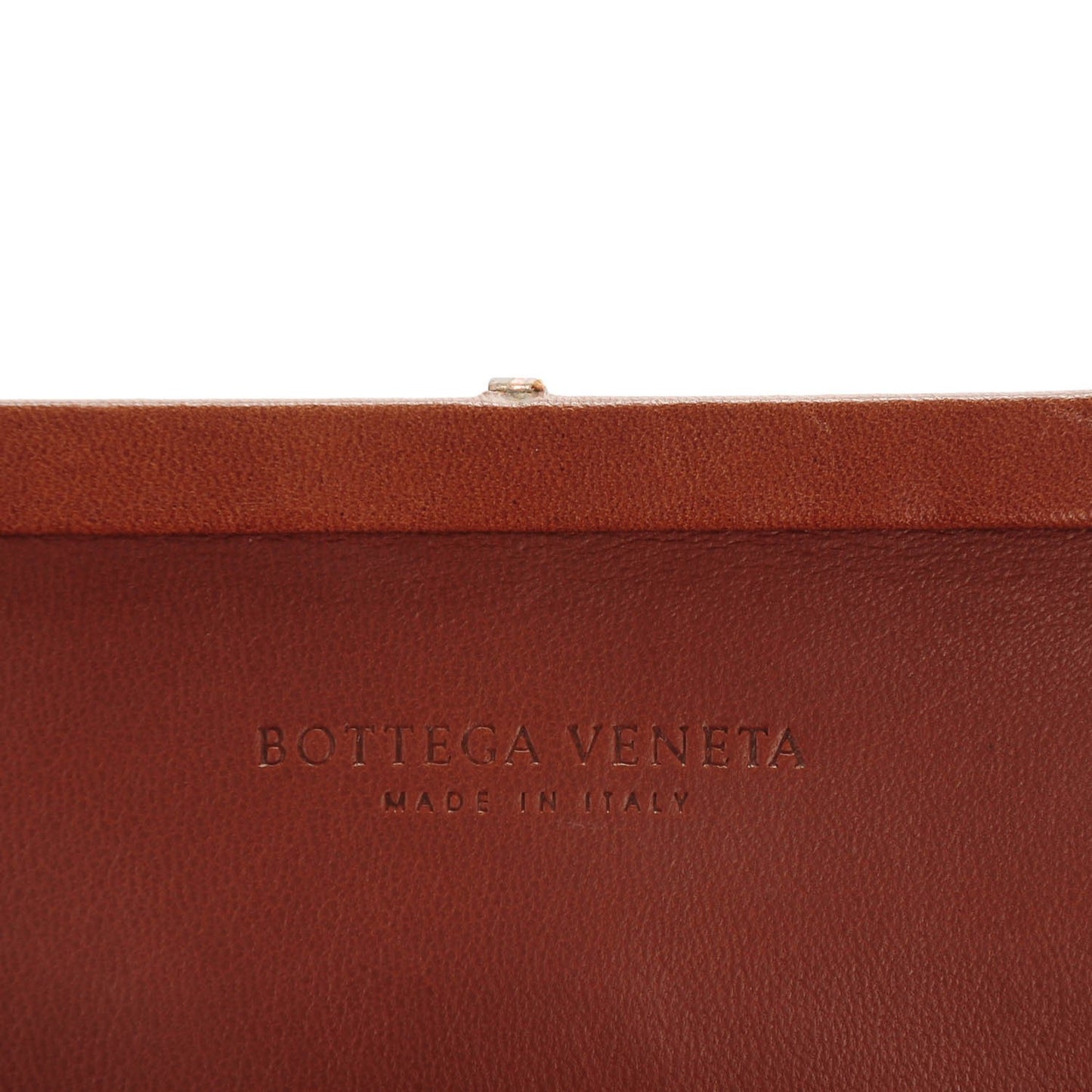 Nappa San Marco Knot Clutch Tea