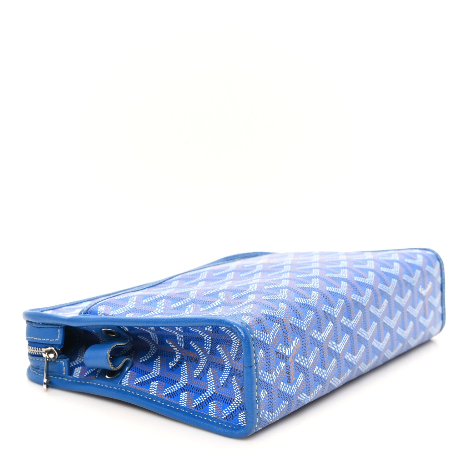 Goyard Goyardine Jouvence Toiletry Pouch Sky Blue 4 of 8