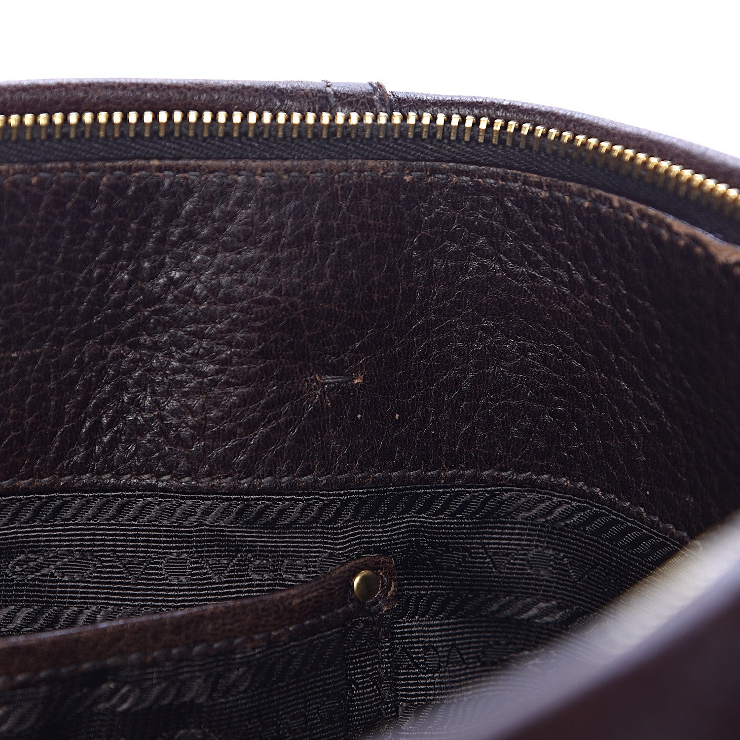 Prada Deerskin Duffel Bag Bruciato 11 of 21