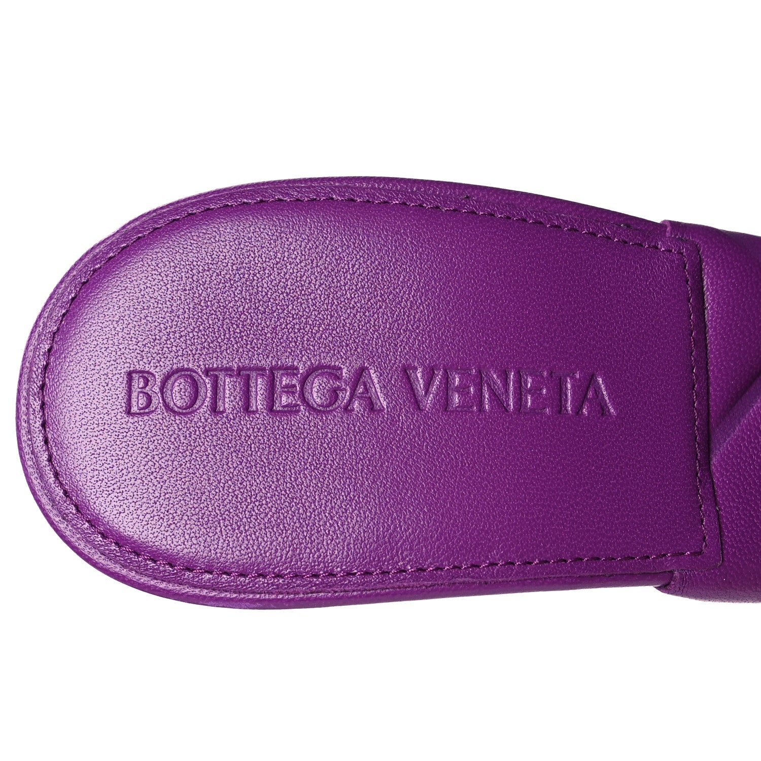 Bottega Veneta Nappa Quilted Rubber Lido Mule Sandals 35 Gumdrop 7 of 7