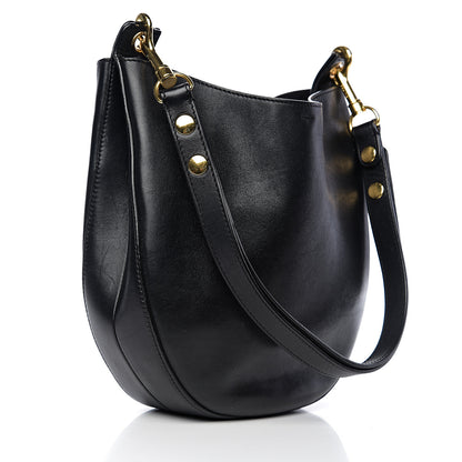 Celine Palmelato Calfskin Small Hobo Black 2 of 13