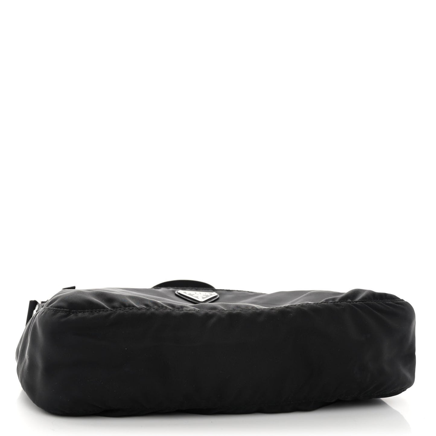Tessuto Nylon Saffiano Messenger Black