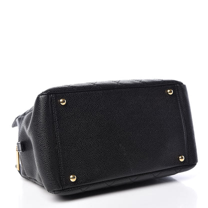 Chanel Caviar Quilted Petit Timeless Tote PTT Black 5 of 10