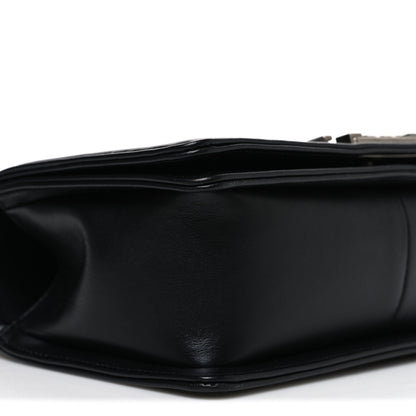 Chanel Lambskin Quilted New Medium Boy Flap Black 9 of 10