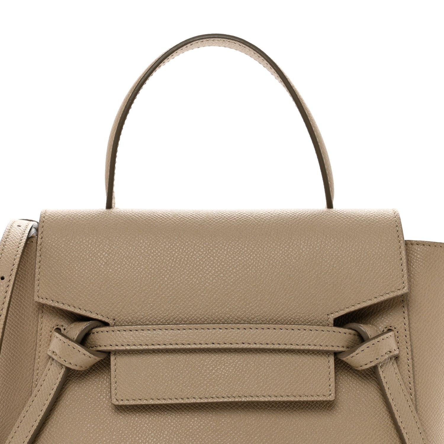 Celine Grained Calfskin Nano Belt Bag Light Taupe 5 of 9