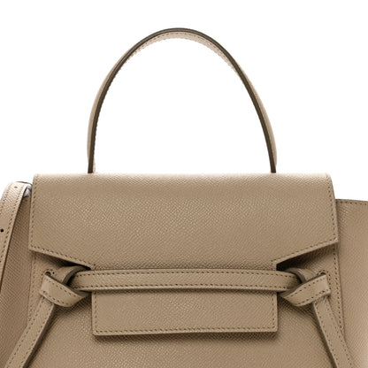 Celine Grained Calfskin Nano Belt Bag Light Taupe 5 of 9