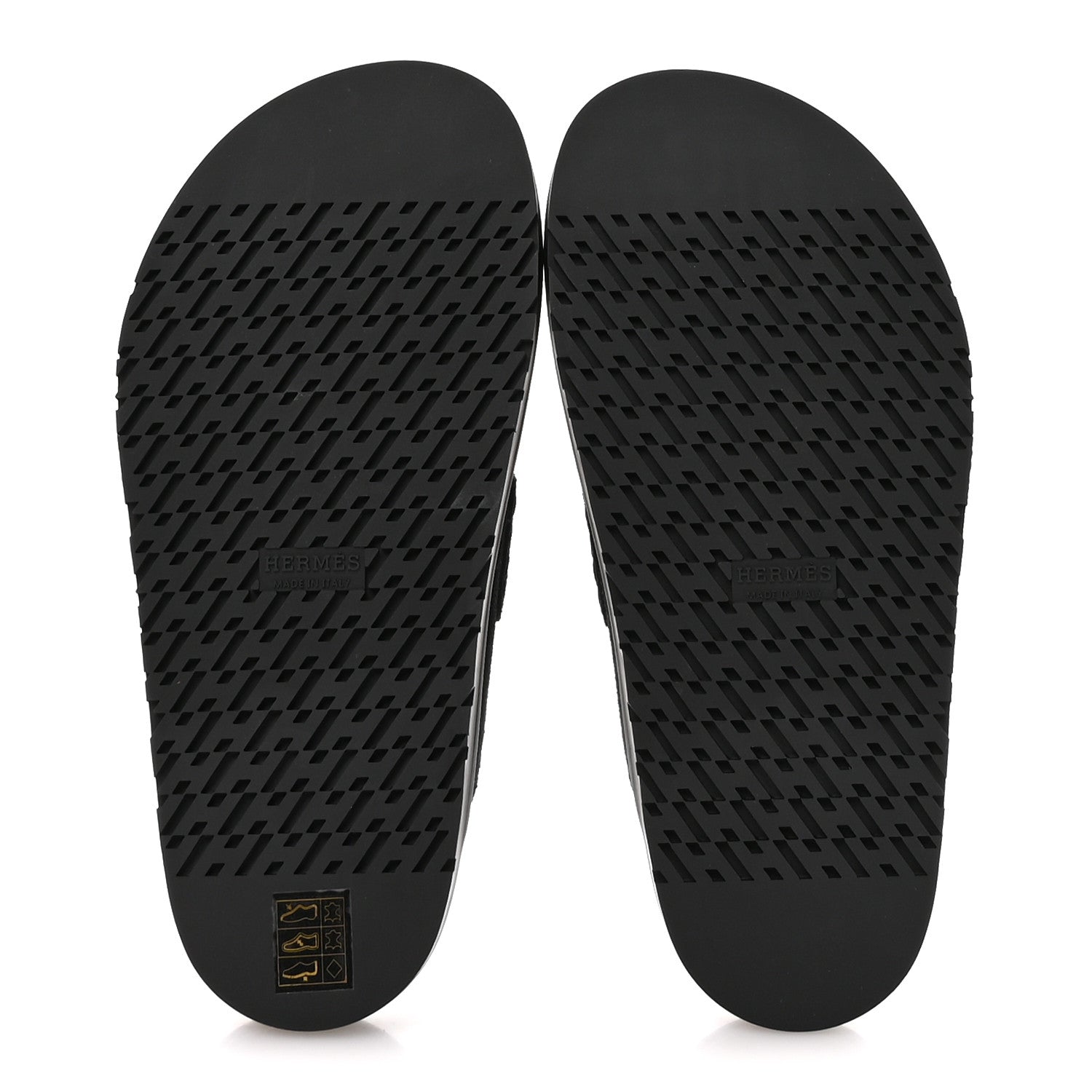 Hermes Suede Calfskin Go Mules 36.5 Black 6 of 9