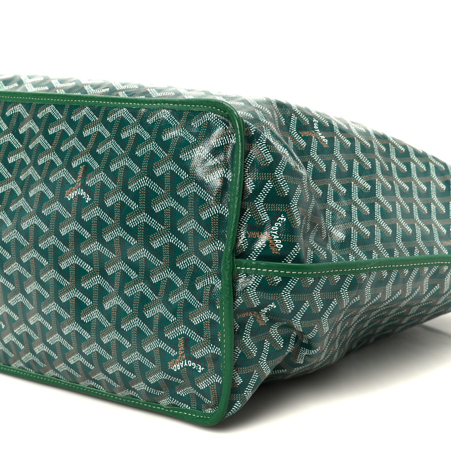 Goyard Goyardine Reversible Anjou GM Green 18 of 20