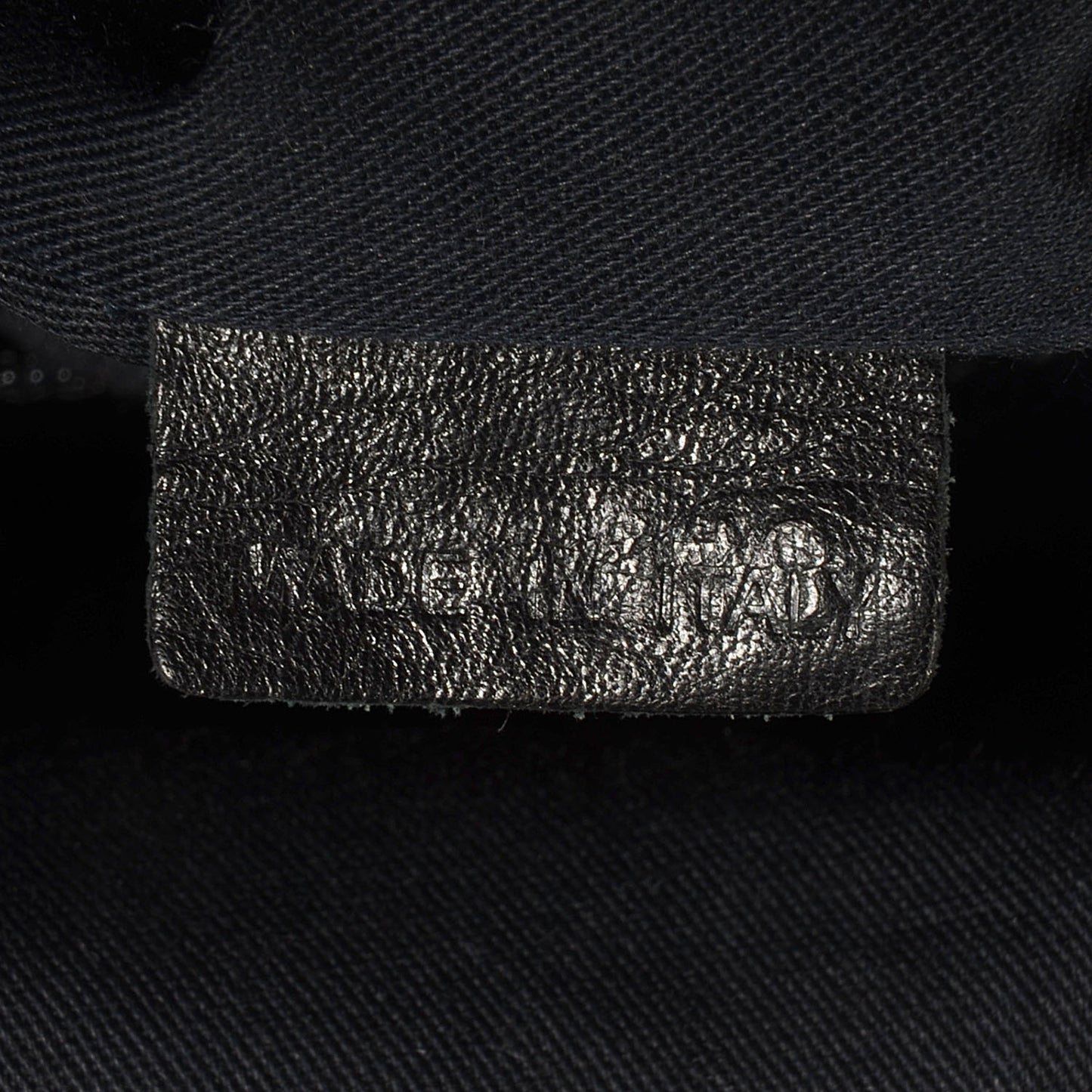 Leather Medium Pocket Nightingale Black