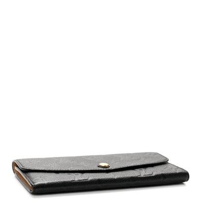 Louis Vuitton Empreinte Emilie Wallet Black Dune 4 of 9
