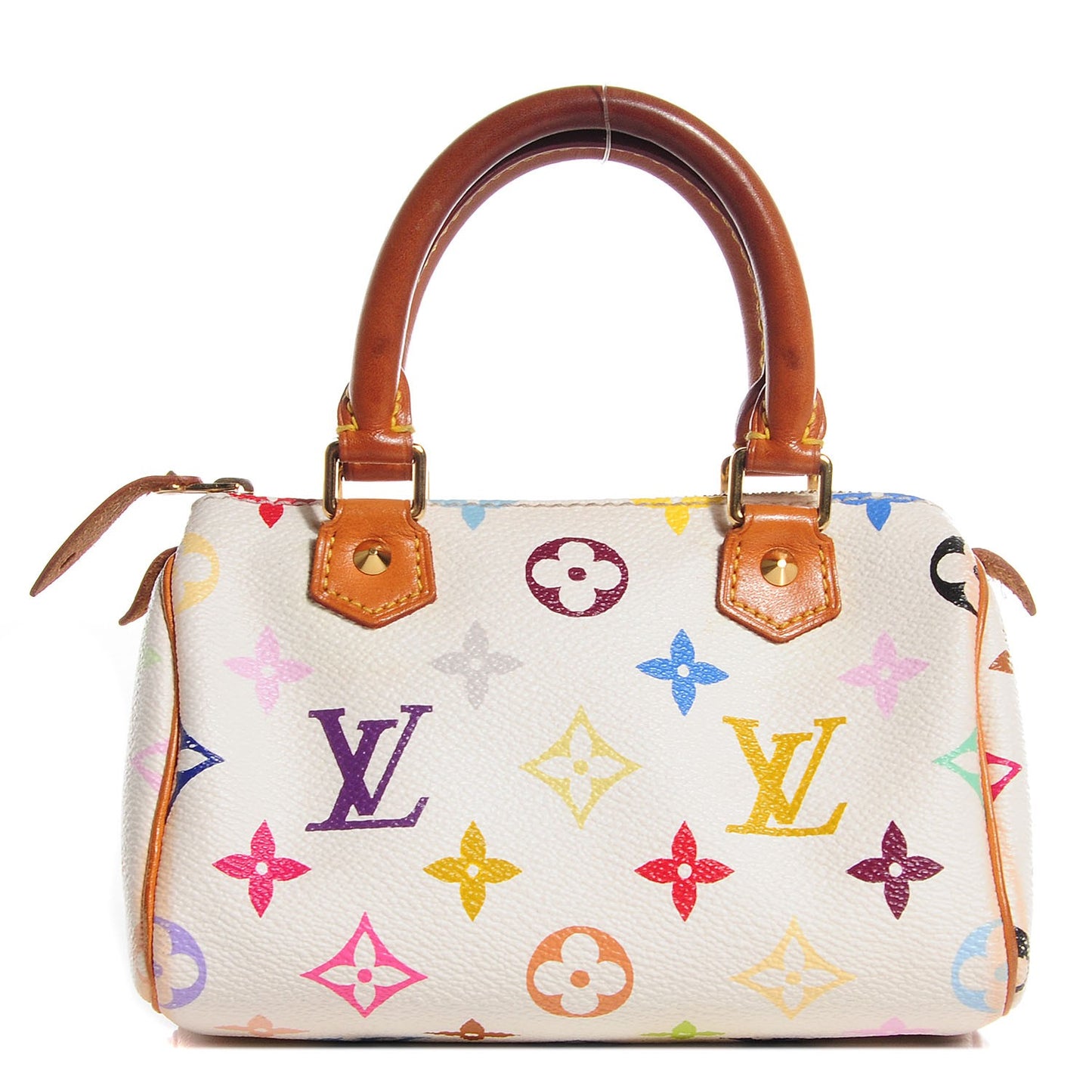 Monogram Multicolor Mini Sac HL Speedy White
