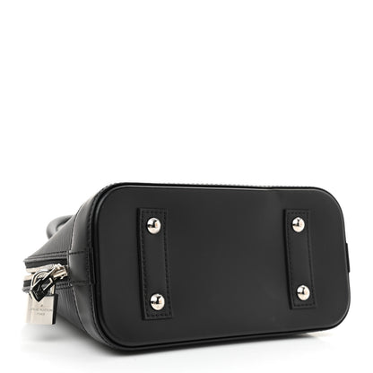 Louis Vuitton Epi Jacquard Alma BB Black 4 of 7