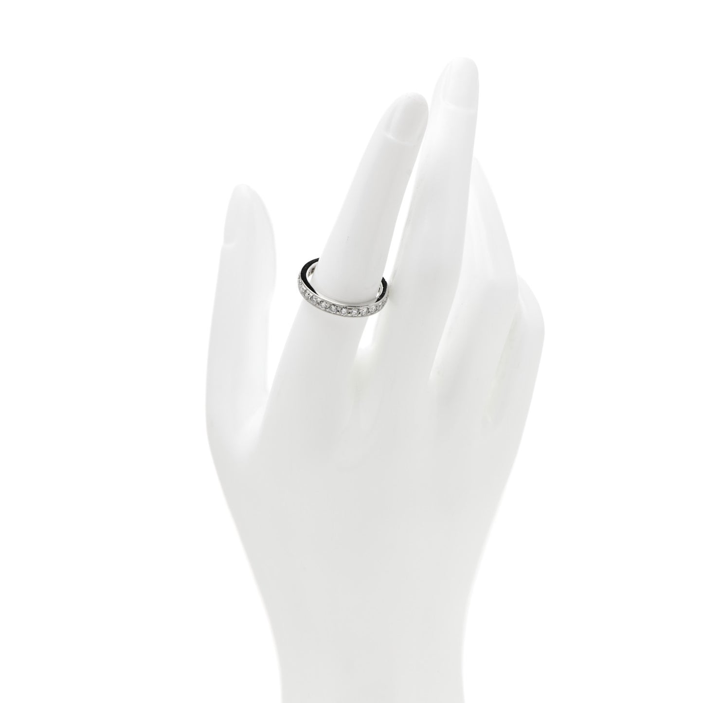 Platinum Diamond 3.2mm Legacy Band Ring 56 7.5