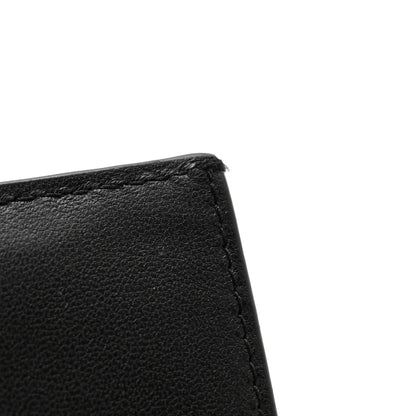 Christian Dior Lambskin Cannage Mini Lady Dior Wallet Black 9 of 9