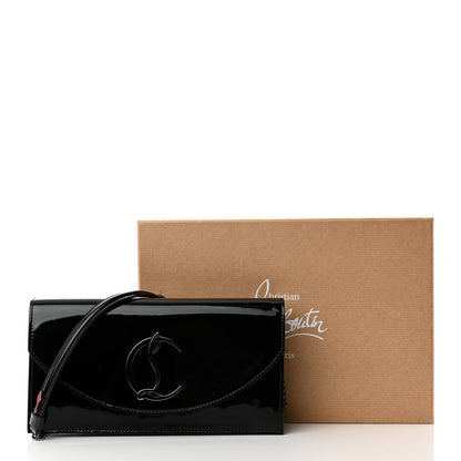 Christian Louboutin Patent Calfskin Loubi54 Crossbody Clutch Black 11 of 11