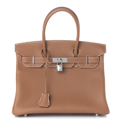 Hermes Togo Birkin 30 Gold 1 of 12