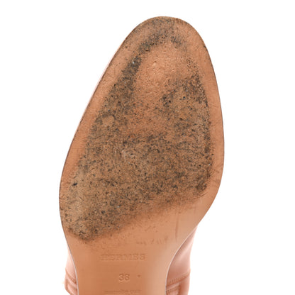 Hermes Calfskin Neo Low Boots 38 Natural 13 of 14