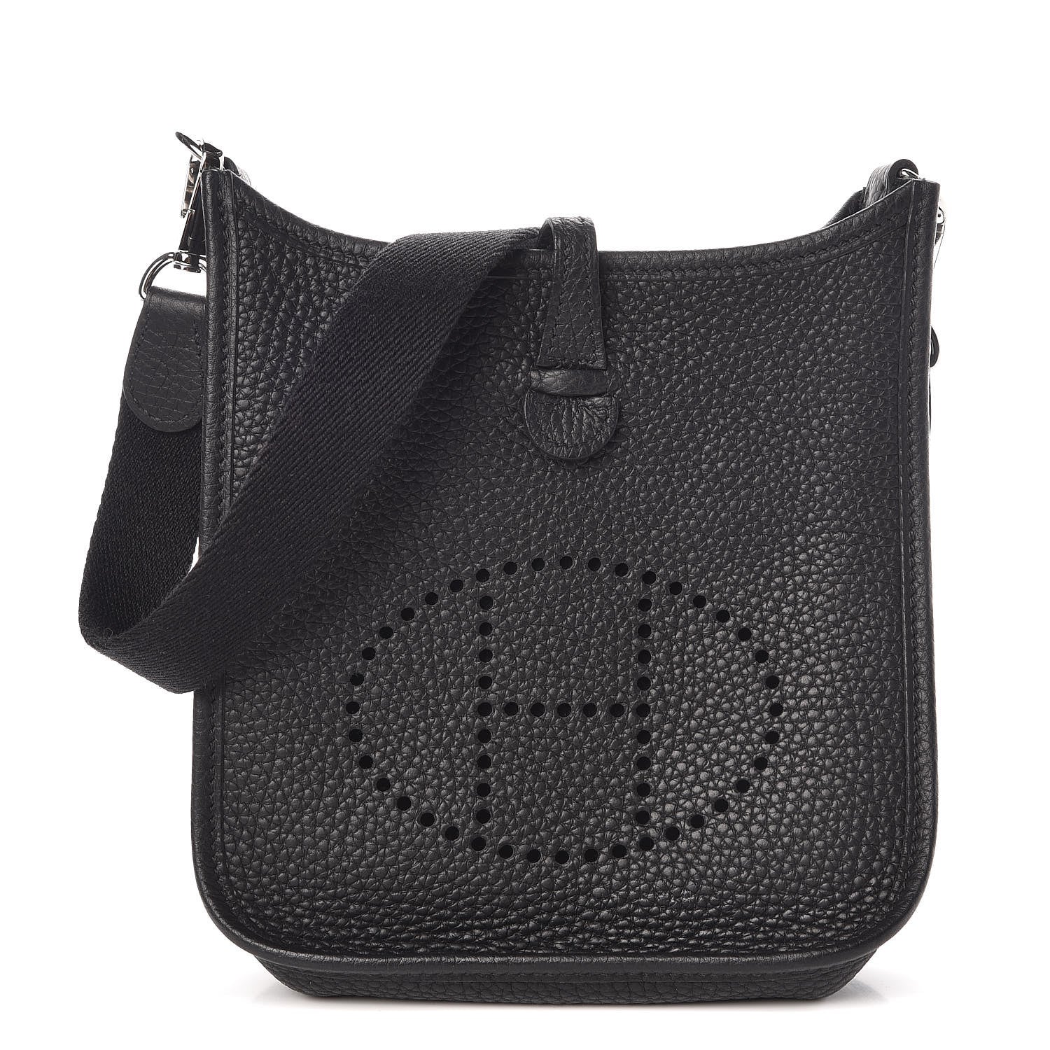 Hermes Taurillon Clemence Evelyne TPM Plomb 1 of 11