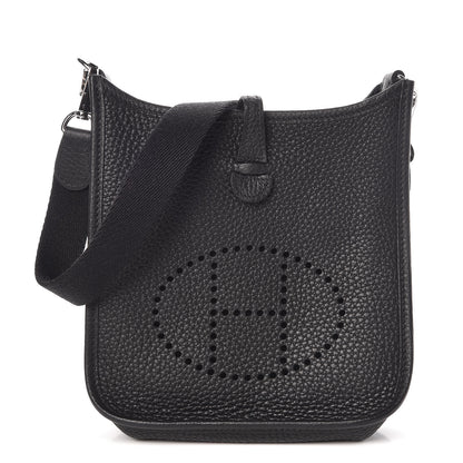 Hermes Taurillon Clemence Evelyne TPM Plomb 1 of 11