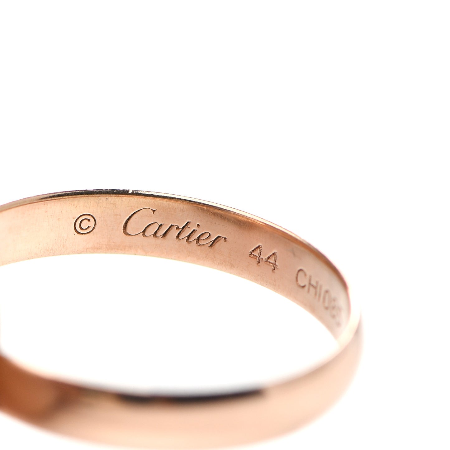18K Pink Yellow White Gold Classic Trinity Ring 44 3