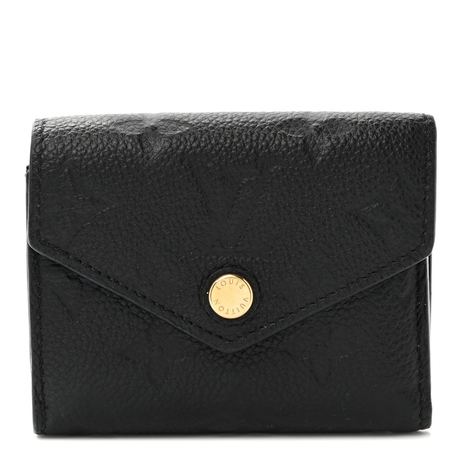 Louis Vuitton Empreinte Zoe Wallet Black 1 of 9