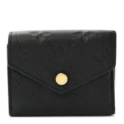 Louis Vuitton Empreinte Zoe Wallet Black 1 of 9