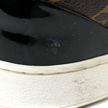 Louis Vuitton Patent Monogram Frontrow Sneakers 35.5 18 of 21