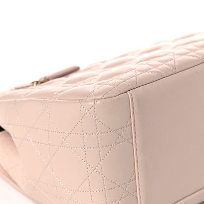 Christian Dior Lambskin Cannage Large Miss Dior Flap Rose Poudre 10 of 15