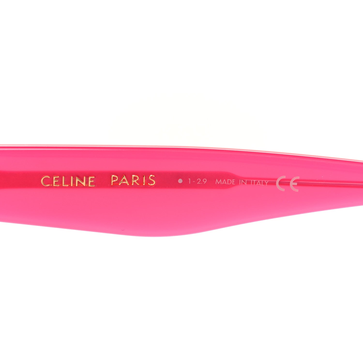 Celine Acetate Studded Mineral Round Sunglasses CL40031N Pink 5 of 6