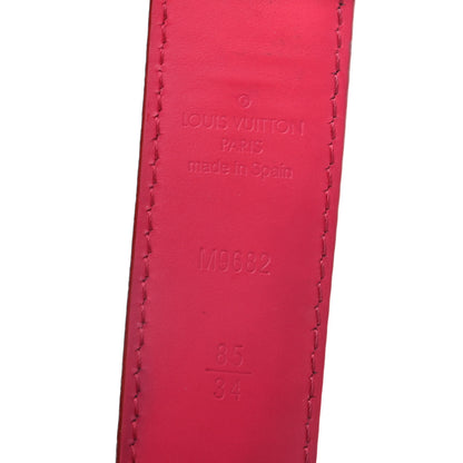 Louis Vuitton Monogram Multicolor LV Cut Reversible Belt 85 34 White Grenade 3 of 7