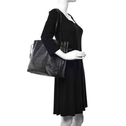 MCM Visetos Medium Project Reversible Shopper Tote Black 2 of 17