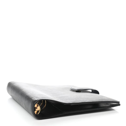 Louis Vuitton Epi Large Ring Agenda Black 4 of 8