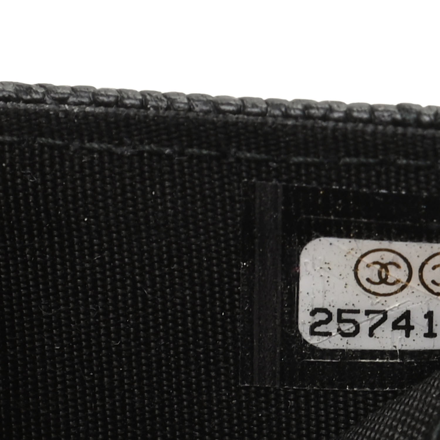 Chanel Caviar Quilted Boy Flap Card Holder Black 7 of 8