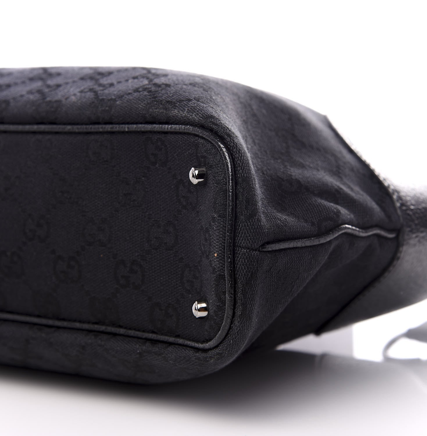 Gucci Monogram Signature GG Tote Black 7 of 8