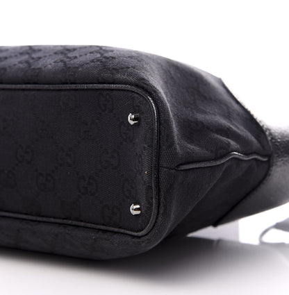 Gucci Monogram Signature GG Tote Black 7 of 8