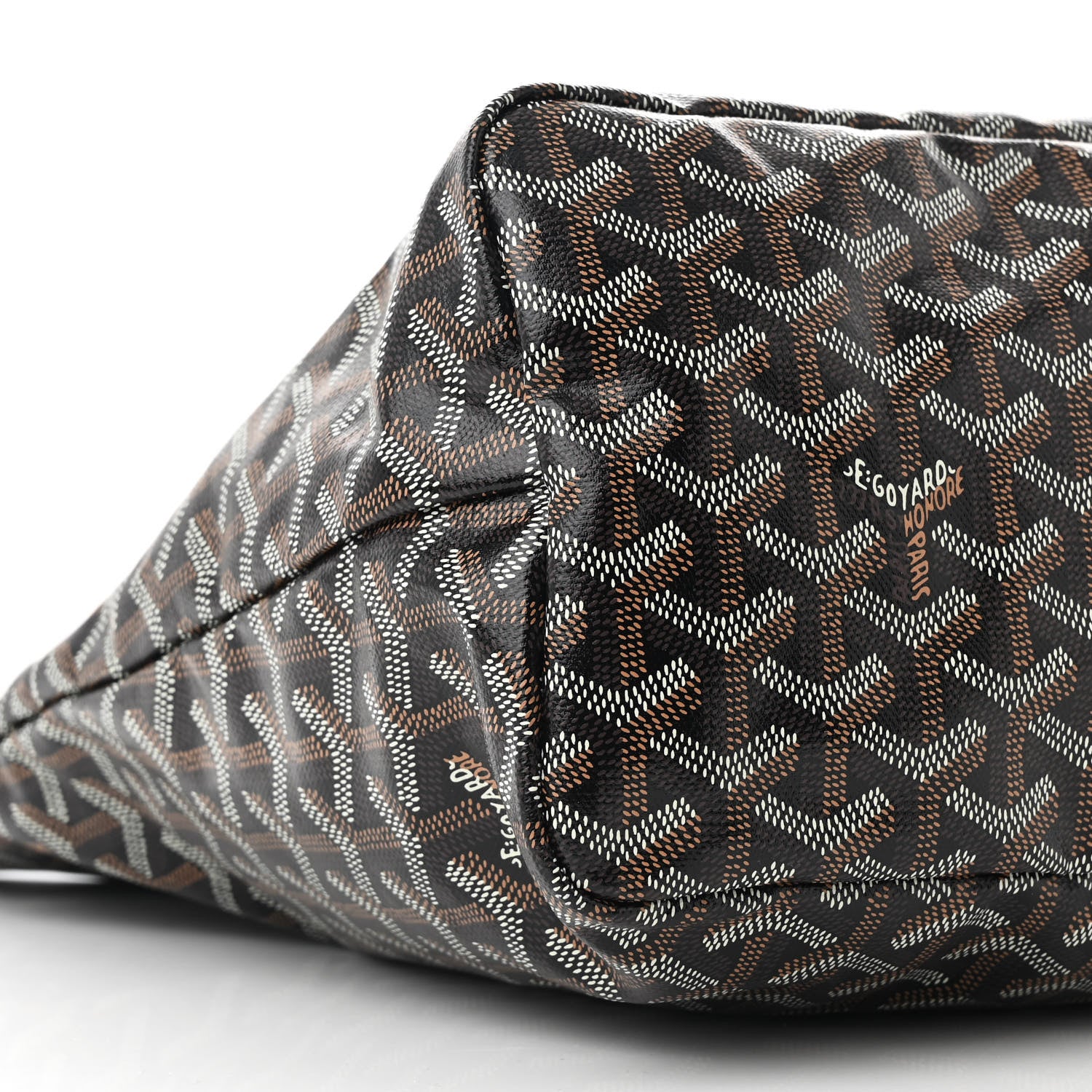 Goyard Goyardine Coeur Boheme Hobo Black 11 of 12