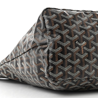 Goyard Goyardine Coeur Boheme Hobo Black 11 of 12