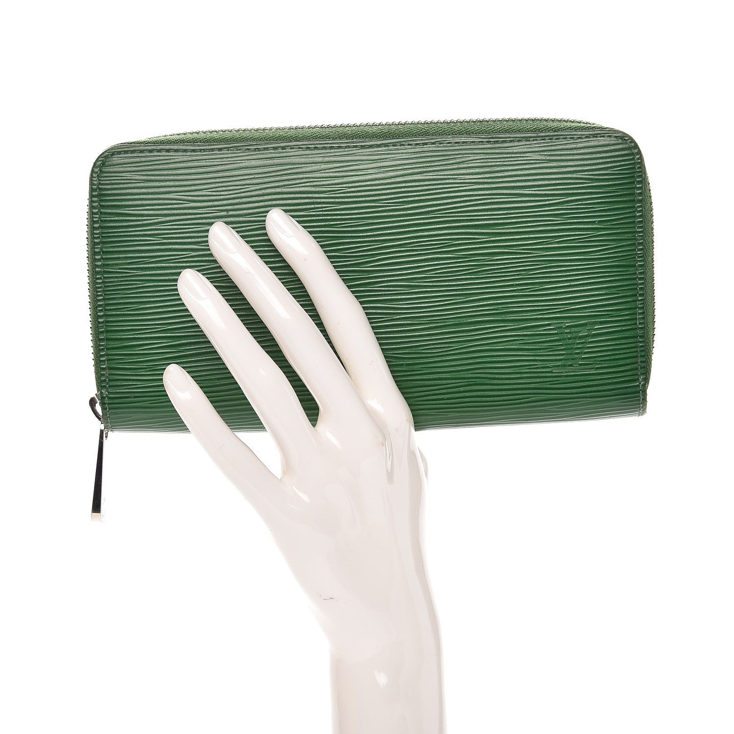 Louis Vuitton Epi Zippy Wallet Menthe 2 of 11
