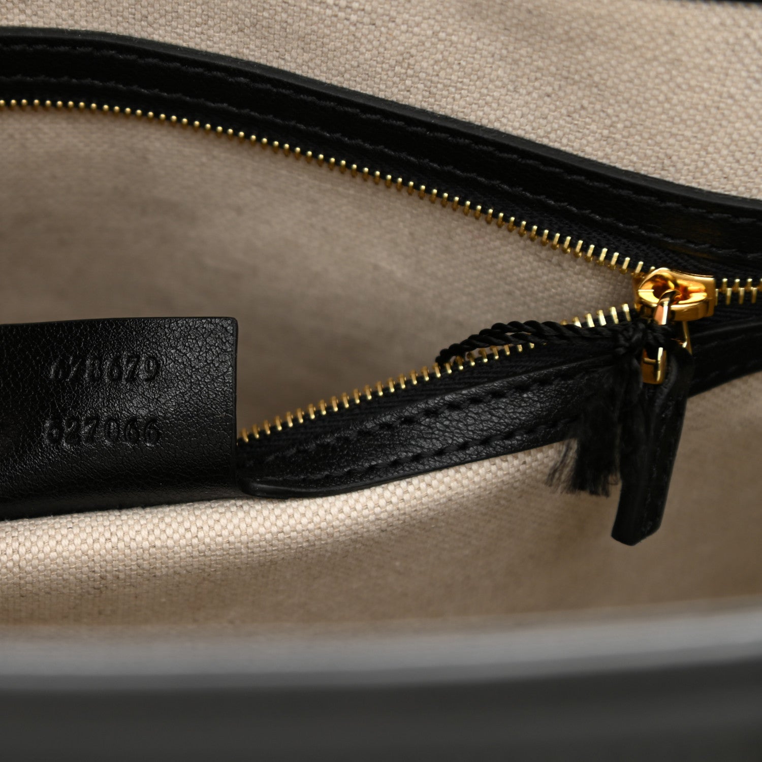 Gucci Wonka Grain Calfskin GG Monogram Star Embossed Medium GG Tote Black 8 of 9