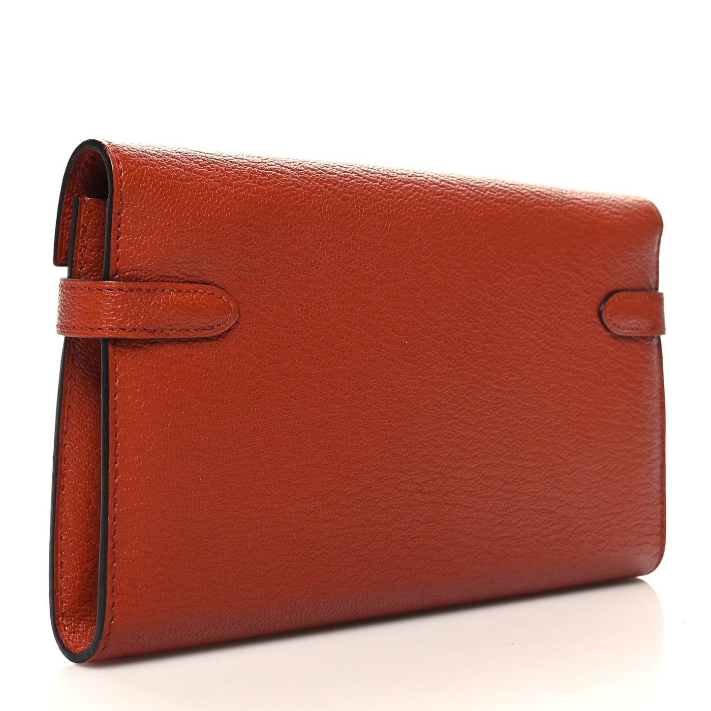 Chevre Mysore Kelly Longue Wallet Cuivre