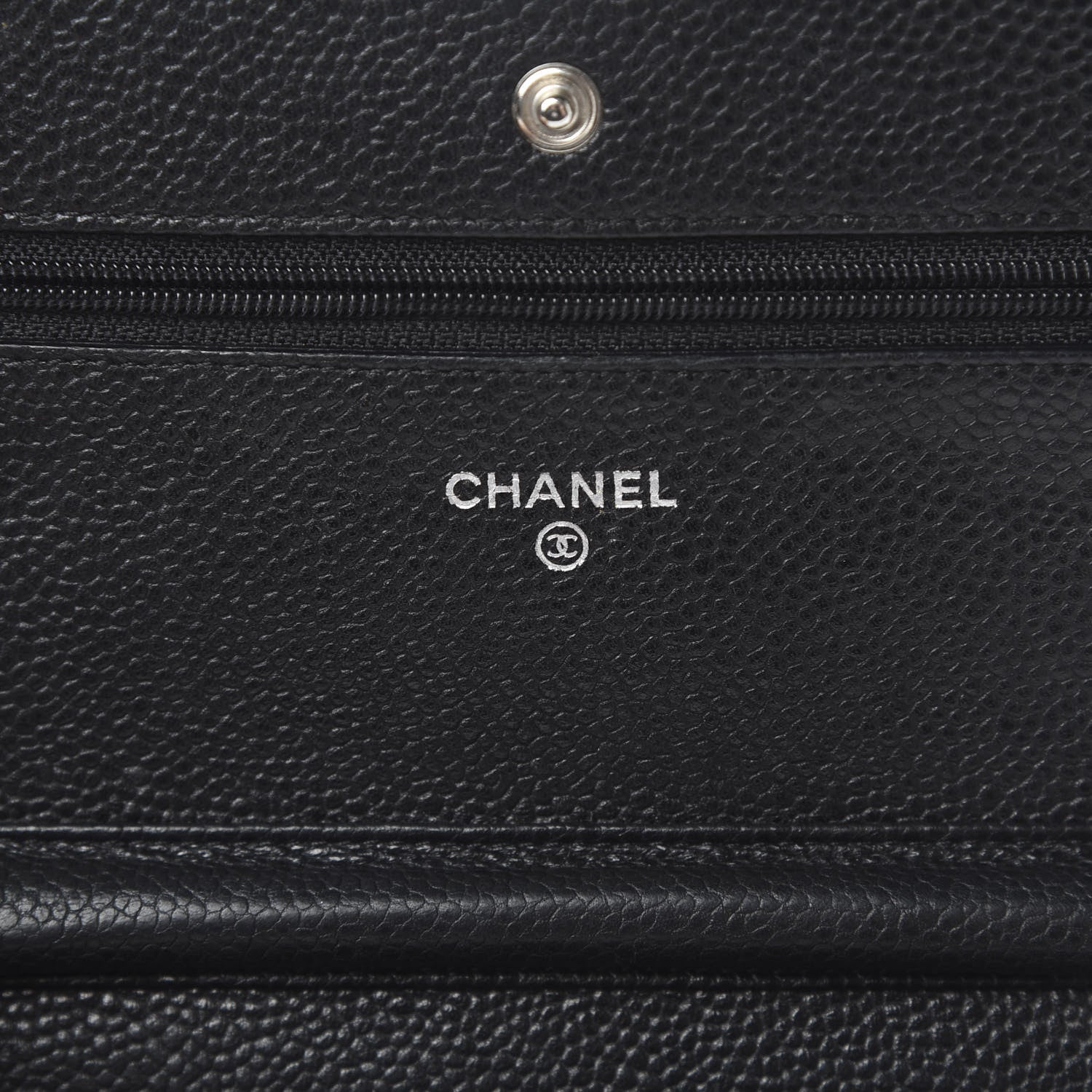 Chanel Caviar Quilted Wallet On Chain WOC Black 5 of 14