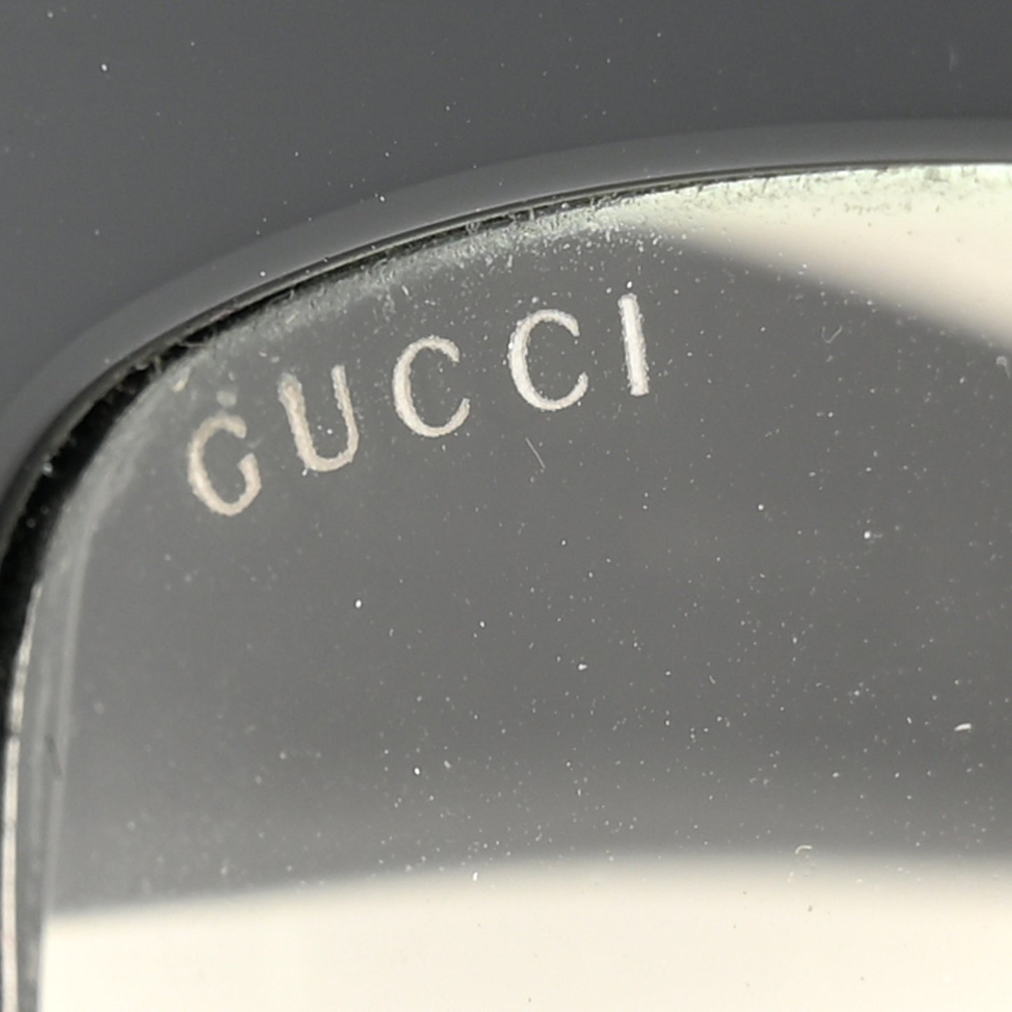 Acetate Square Frame Sunglasses GG0459S Black