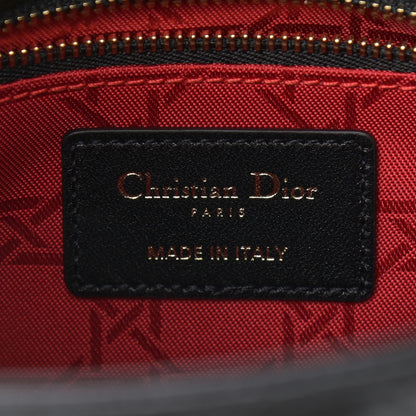Christian Dior Lambskin Cannage Small Lucky Badges My Lady Dior Black 6 of 9