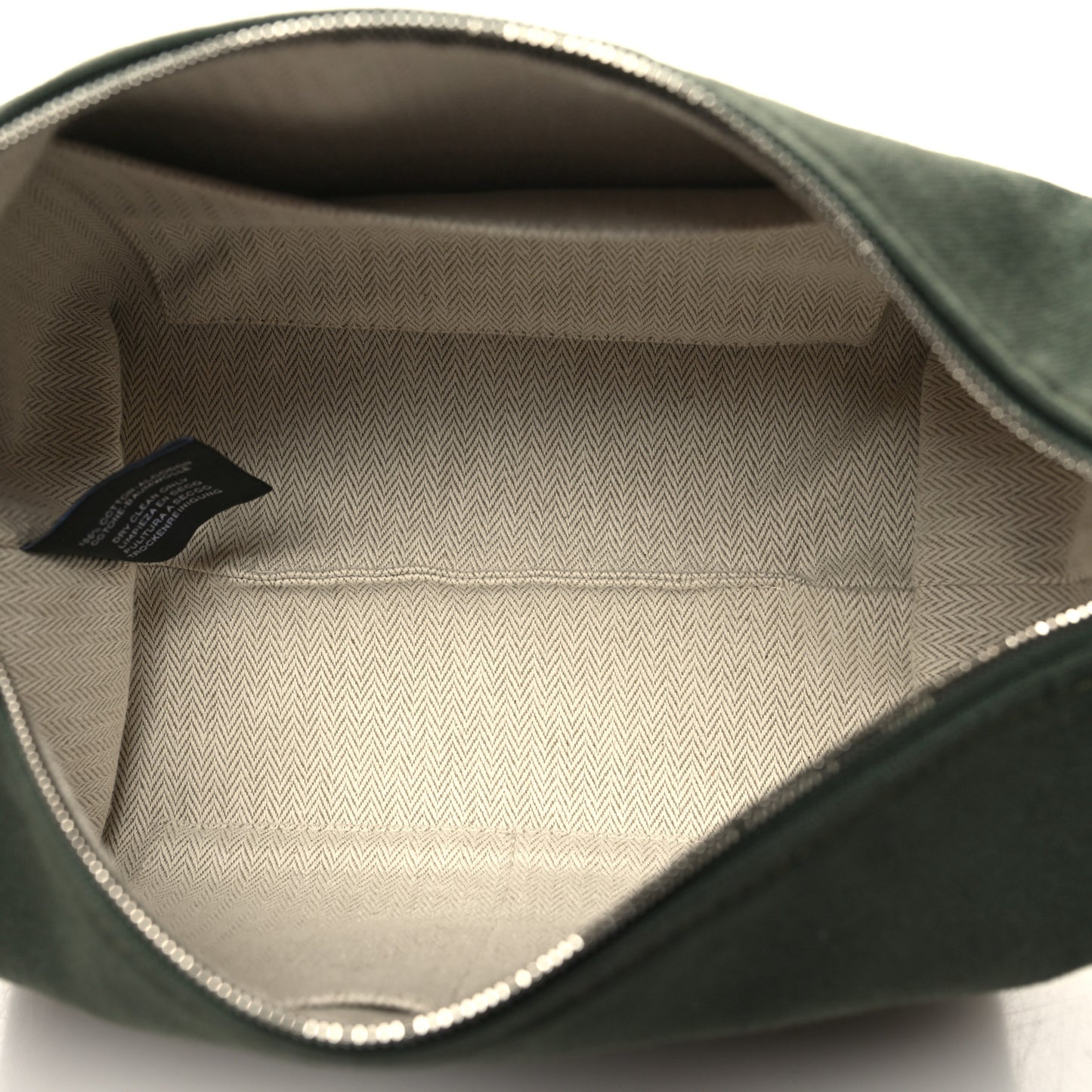 Canvas Small Bride-A-Brac Pouch Vert Foret