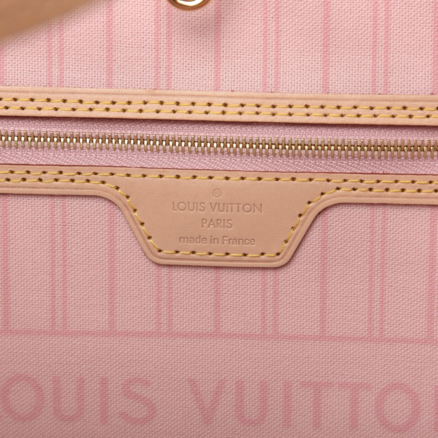 Damier Azur Neo Neverfull MM Rose Ballerine