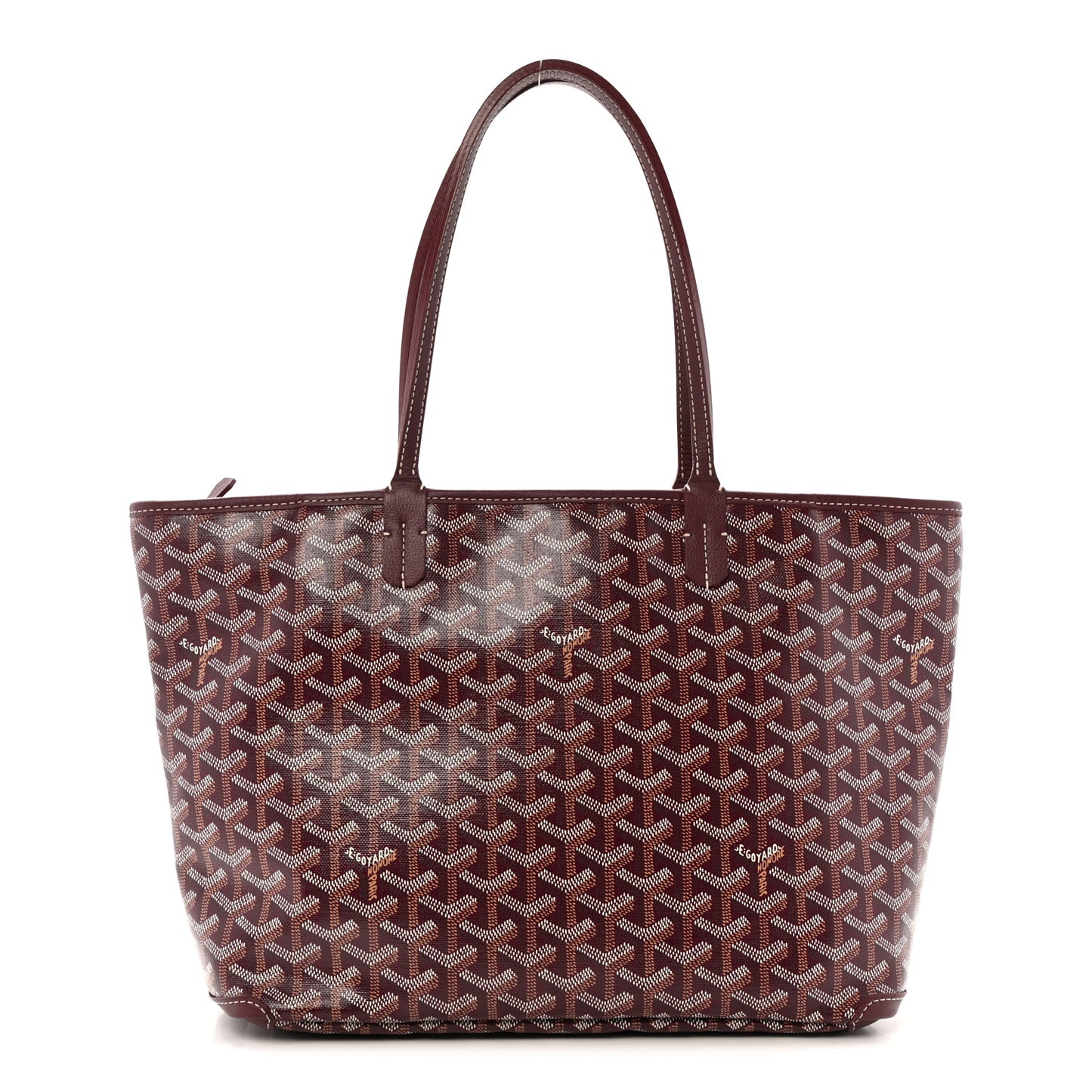Goyardine Artois PM Burgundy