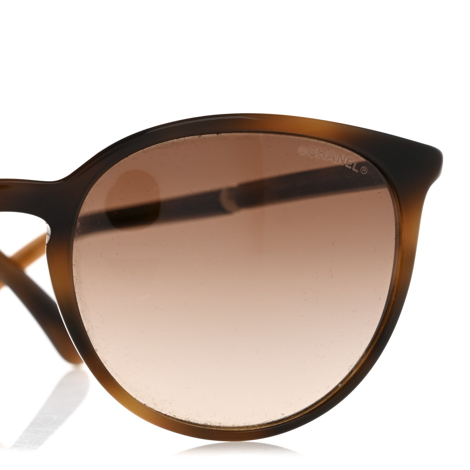 Chanel Acetate Butterfly Pearl Sunglasses 5394-H Tortoise 7 of 9