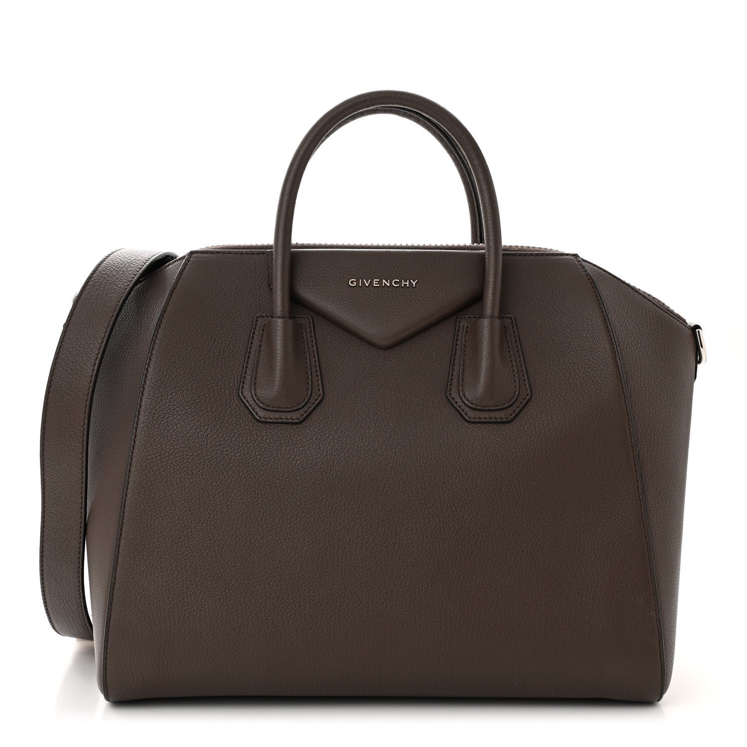 Givenchy Sugar Goatskin Medium Antigona Heather Grey 1 of 9
