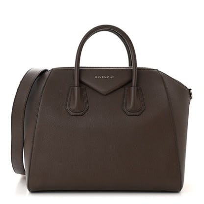 Givenchy Sugar Goatskin Medium Antigona Heather Grey 1 of 9