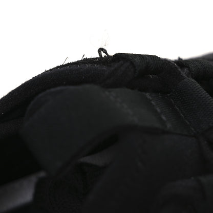 Chanel Velvet Calfskin Mixed Fibers CC Sneakers 37.5 Black 11 of 11